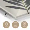 Palmblad - Subtiel - Groen - beige plexiglas 5mm klein -sfeer2