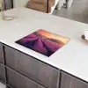 Lavendelveld - Quote - Zonsondergang Inductie beschermer vinyl 3mm middel -sfeer8