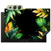 Bladeren - Groen - Geel - Verf - Jungle Inductie beschemer met haakjes klein -3d
