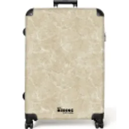 Lichtbeige - Marmer - Diffusie adering NBS - Large koffer - Volwassenen Unisex groot -zzzzzzzzkaufland2