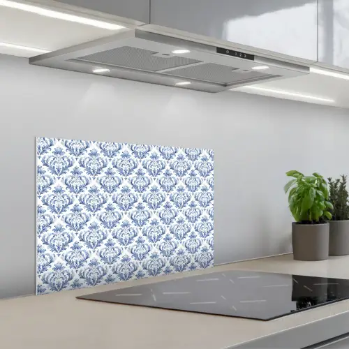 Frans - Citroen - Royaal  - Blauw - Wit keuken achterwand spatscherm klein 900 -3d_schuin