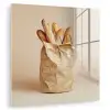 Baguette - Brood - Stokbrood - Beige plexiglas 5mm klein -zzzproduct_nieuw