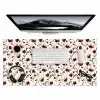 Bloemen - Botanisch - Bordeaux Muismat XXL klein 681 -3d