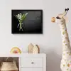 bloemen-5-1-1 fotolijst zwart zonder passe partout klein -usfeer4_kinderkamer