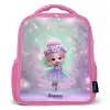 Elf - Tover - Magisch Kinderrugzak - Roze middel -3d