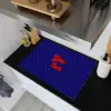 Yes fun - Rood - Blauw - Stippen Inductie beschemer met haakjes klein -sfeer1