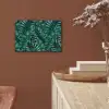 Bladeren - Tropical - Jungle aluminium wit klein -sfeer4
