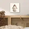 Konijn - Muts - Oren - Beige aluminium wit klein -sfeer3