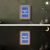 Lijntekening - Vrouw - Quote - Blauw Light Box met kabel (Wandlamp) klein -sfeer3