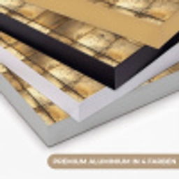 Geometrisch - Tegels - Goud Textielframe zwart klein 947 -USP_kleurenDE
