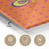 Cool - Stippen - Oranje plexiglas 5mm klein -sfeer2