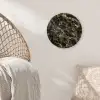 Kristal - Goud - Zwart - Marmer Wandcirkel plexiglas klein 852 -sfeer5