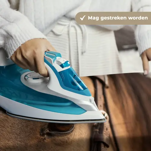 Paard - Oog - Bruin Wandkleed katoen klein -sfeer9