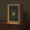 Spin - Goud - Minimalistisch - Poten Light Box met kabel (Tafellamp) klein -z3d_website