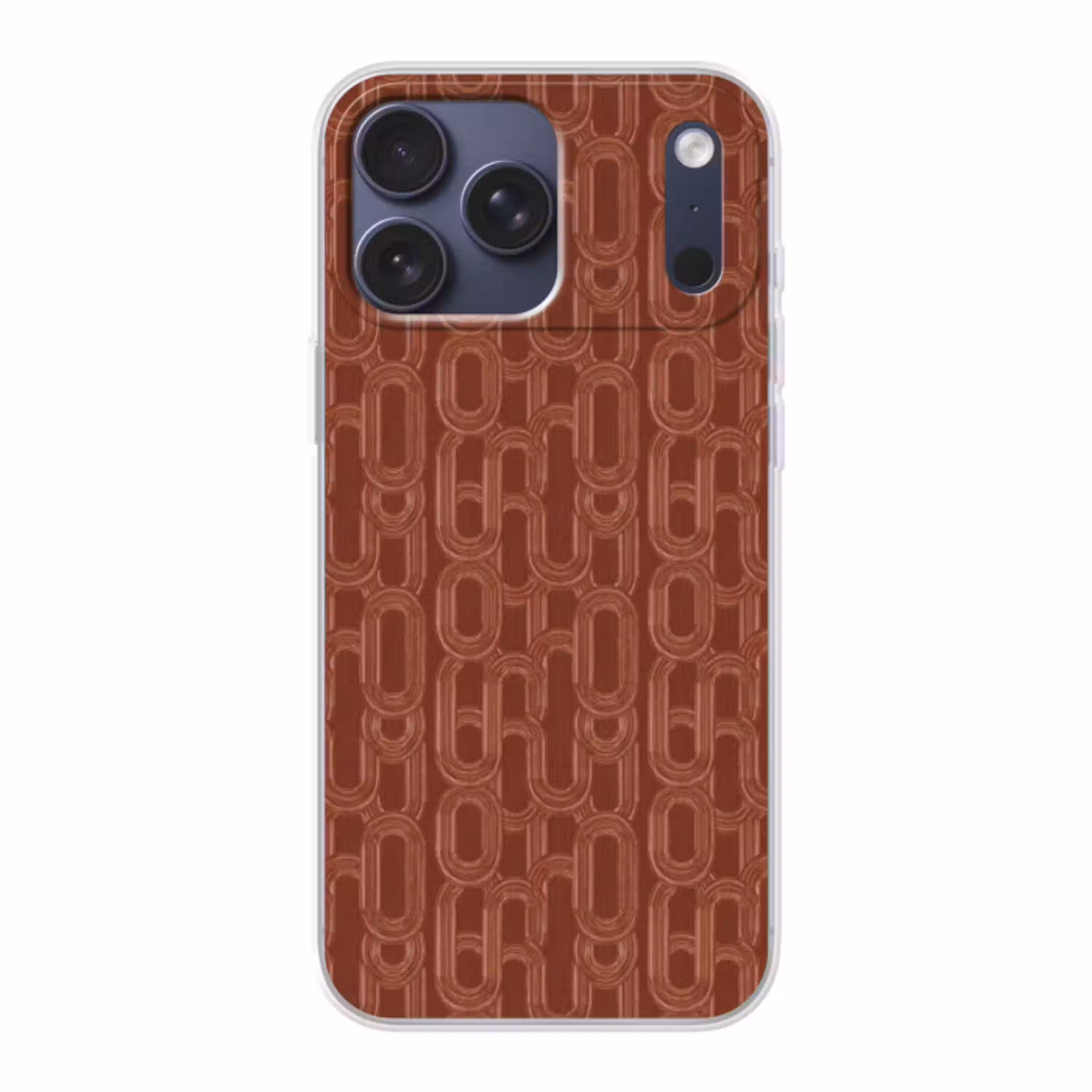 Abstract - Textuur - Bruin Telefoonhoesje iPhone 17 Pro Max klein 879 -3d