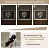 Bloemen - Art - Pastel - Quotes Light Box met batterij (Wandlamp) middel -USP_dimbaarNL