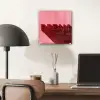 Dream - 3D - Rood - Roze plexiglas 5mm klein -sfeer6