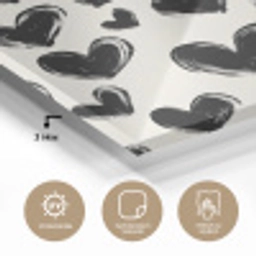 Hartjes - Patroon - Zwart plexiglas 5mm klein 11 -wsfeer2_DE