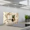 Boek - Illustratie - Tulpen - Koffie keuken achterwand spatscherm klein -3d_schuin