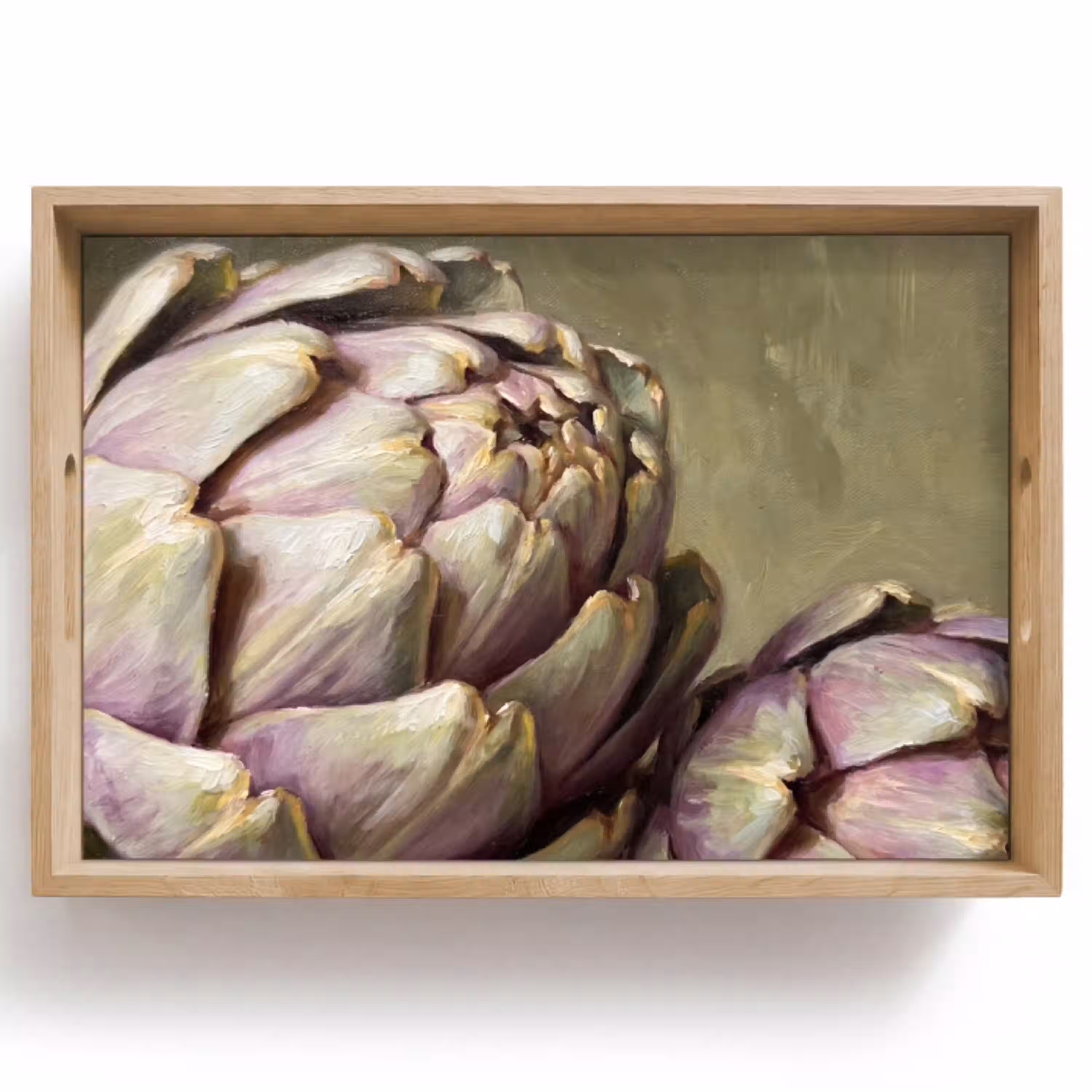 Groente - Stilleven - Schilderij Dienblad Rechthoek middel -z3d_shopping
