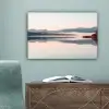 Water - Bomen - Mistlaag canvas 2cm klein -sfeer4