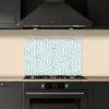 Patronen - Abstract - Driehoek - Geometrie keuken achterwand spatscherm klein 900 -sfeer1