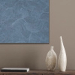 Golven - Textuur - Patroon - Blauw PET vilt klein 837 -sfeer6_closeup
