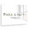 Pake & Beppe - Lettercollage plexiglas 5mm klein -zzzproduct_nieuw
