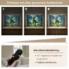 Dino - Jongens - Groen - Blauw - T-Rex Light Box met batterij (Wandlamp kind) middel -USP_dimbaarNL