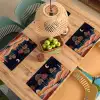 Sterrenhemel - Palmen - Rivier Placemat vinyl groot -zzsfeer5_Kitchenyeah-website