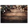 Kerstdecoratie - Houten - Dennenappel - Bruin poster papier klein -3d