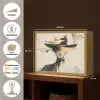 Vrouw - Hoed - Verf Light Box met batterij (Wandlamp) middel -USP_websiteoverzichtNL