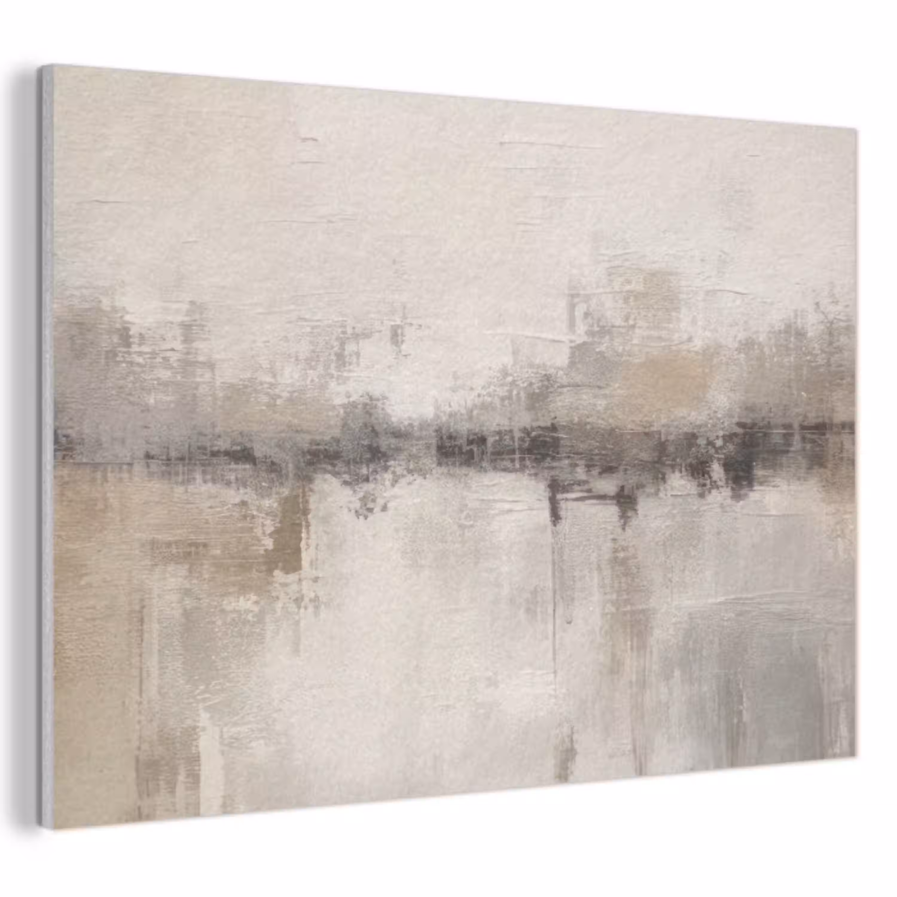 Moderne kunst - Abstract - Beige PET vilt klein -3d