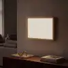 Zandkleurig - Modern - Egaal Light Box met batterij (Wandlamp) middel 907 -sfeer1