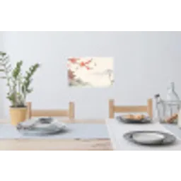 Kraanvogel - Azië - Klassiek Muursticker klein -eettafel