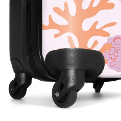 Summer memories - Octopus in kleurrijk koraal NBS - Handbagage koffer - Kinderen Unisex middel -wiel
