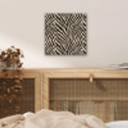 Zebra - Klassiek - Zwart aluminium wit klein 46 -sfeer3