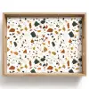 Terrazzo - Patroon - Wit - Terra Dienblad Rechthoek middel 911 -z3d_shopping