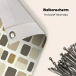 Blokken - Vintage - Grijs Balkonbeschermer Duitsland klein 596 -closeup_NL