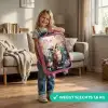 Uil met vlinders in mystiek bos Kinderkoffer - Roze klein -sfeer2_NL