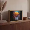 Graffiti - Basketbal - Sport - Zwart - Street art Light Box met batterij (Wandlamp) middel -sfeer2