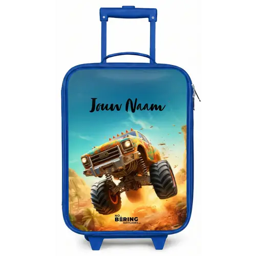 Zandsloper Kinderkoffer - Blauw klein -zz3dotto