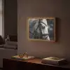 Paard - Schimmel - Portret Light Box met batterij (Wandlamp) middel -sfeer1