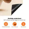 Champignons - Zacht - Beige Inductie beschermer vinyl 3mm klein -zzzzzzz-td-onderkant