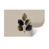 Beukenbladeren - Bruin - Groen - neutraal Muursticker klein -3d