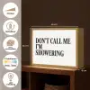 Tekst - Modern - Zwart - Wit Light Box met batterij (Wandlamp) middel -USP_websiteoverzichtNL
