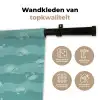 Zee - Dieren - Blauwe krab - Blauw Wandkleed katoen klein 269 -sfeer2