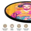 Bloemen - Vrouw - Kimono - Roze Fotolijst rond zonder passe partout klein -closeup_NL