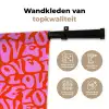 Love - Roze - Valentijn - Rood Wandkleed katoen klein 269 -sfeer2