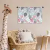 Bladeren - Tropical - Pastel - Jungle Wandkleed katoen klein -wsfeer5_kind